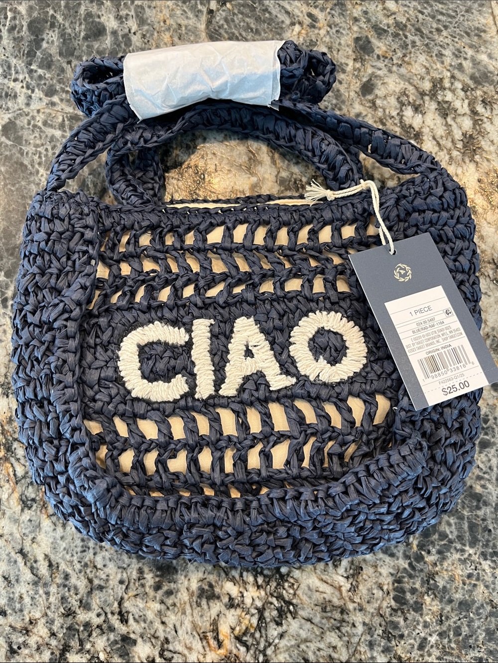 CIAO Navy Cross Body  - Casual Summer Handbag